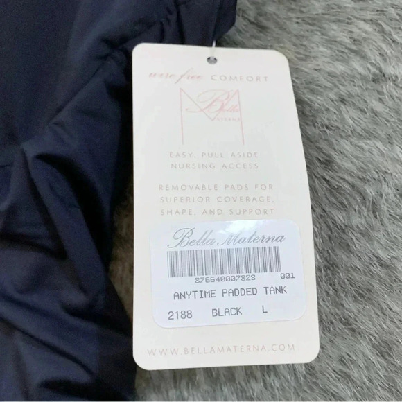 NWT Bella Materna Anytime Padded Tank - Picture 11 of 14